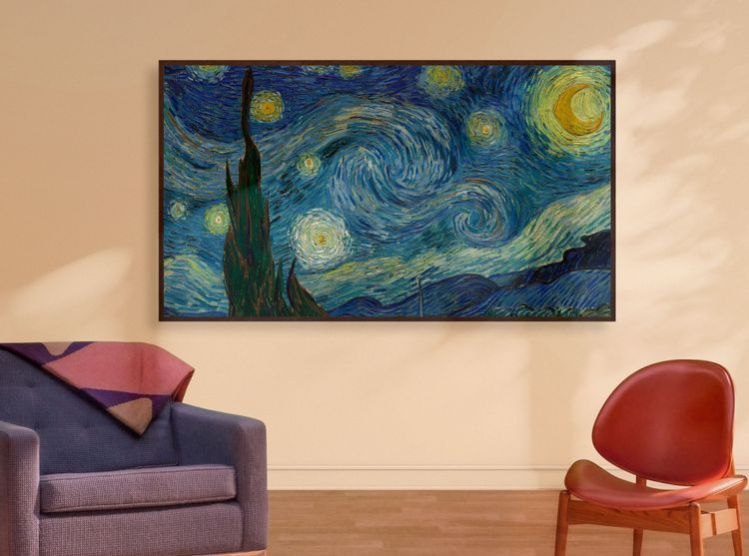 High-Tech TVs and the Evolution of Art Viewing