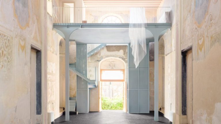 Caarpa Transforms Italian Church with Mezzanine
