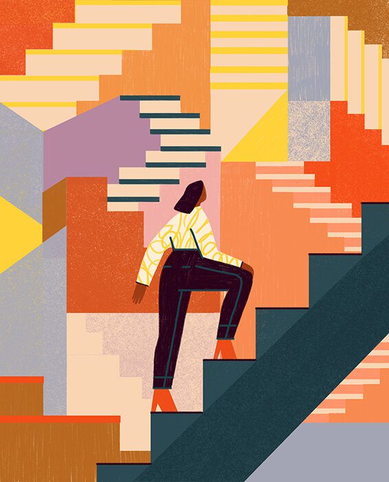 Abbey Lossing's vibrant illustration.
