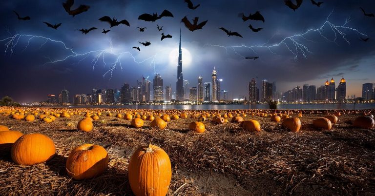 Halloween events in Dubai with spooky mazes, themed staycations, and family-friendly activities