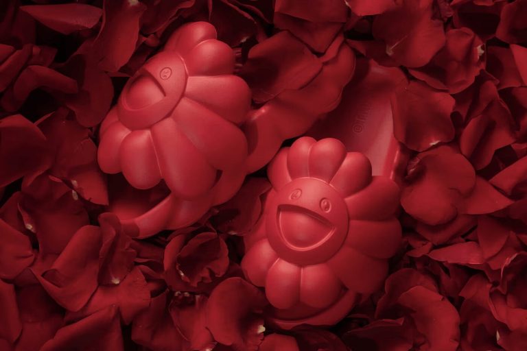 Takashi Murakami’s Ohana Full-Bloom Slide Arrives in “Tigerlily”