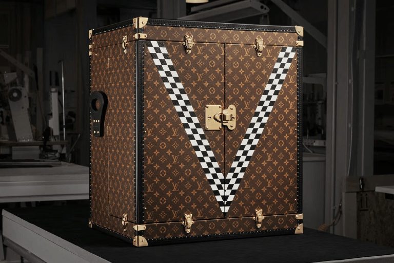 Louis Vuitton Unveils 75th Anniversary F1 Trophy Trunk