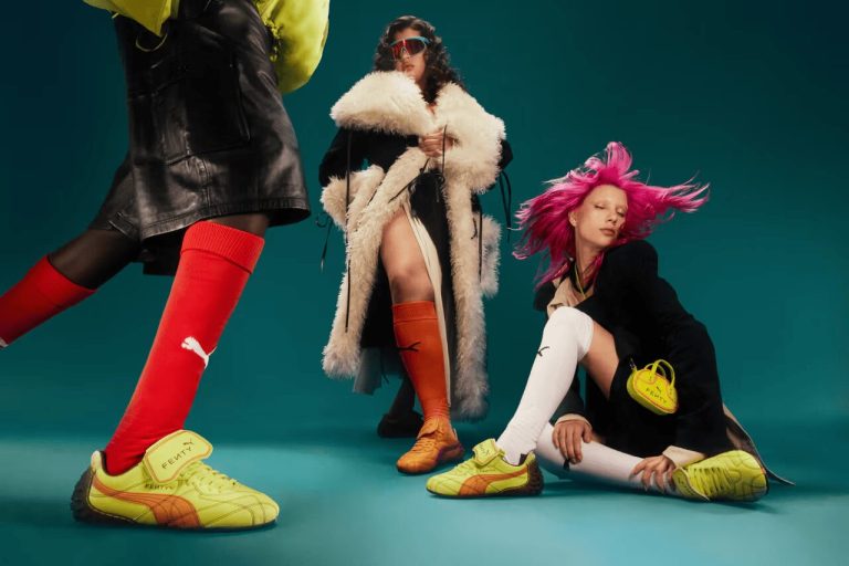 FENTY x PUMA Drops Neon Avantis, Jelly Slides