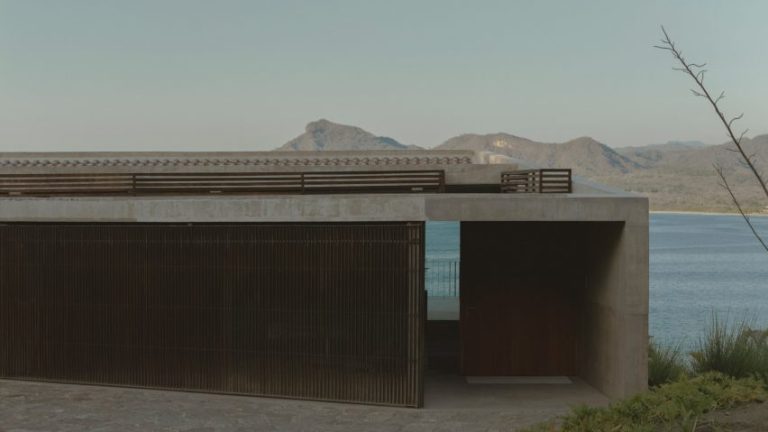 Tiered Cliffside House in Mexico Blends Concrete & Views